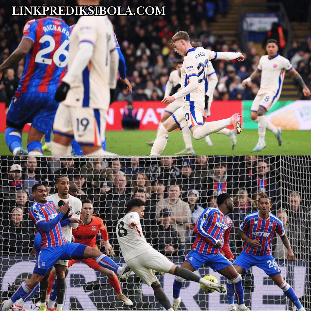 Crystal Palace vs Chelsea 1-3, The Blues Efisien di Selhurst Park