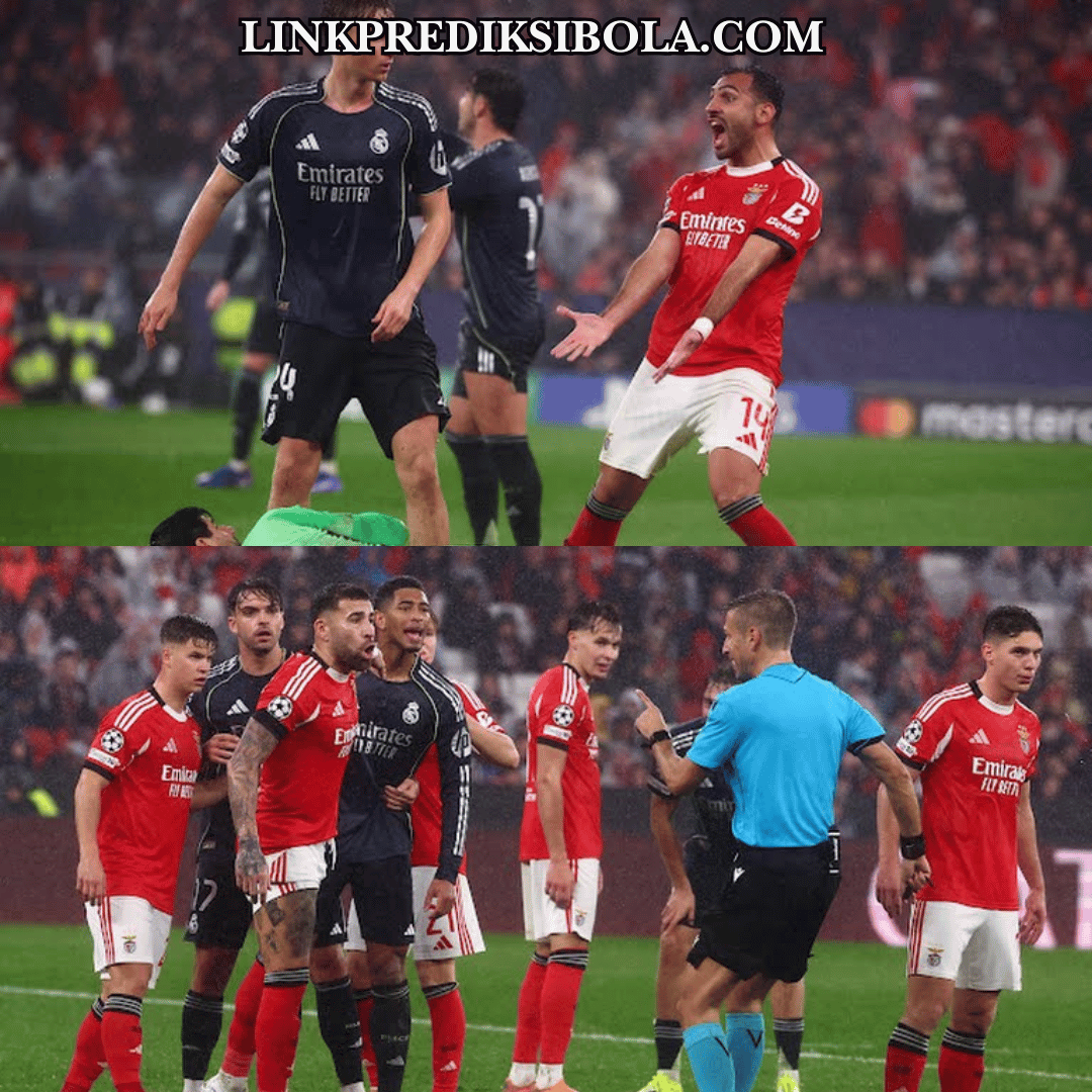 Benfica vs Real Madrid 4-2, Los Blancos Tersungkur di Lisbon