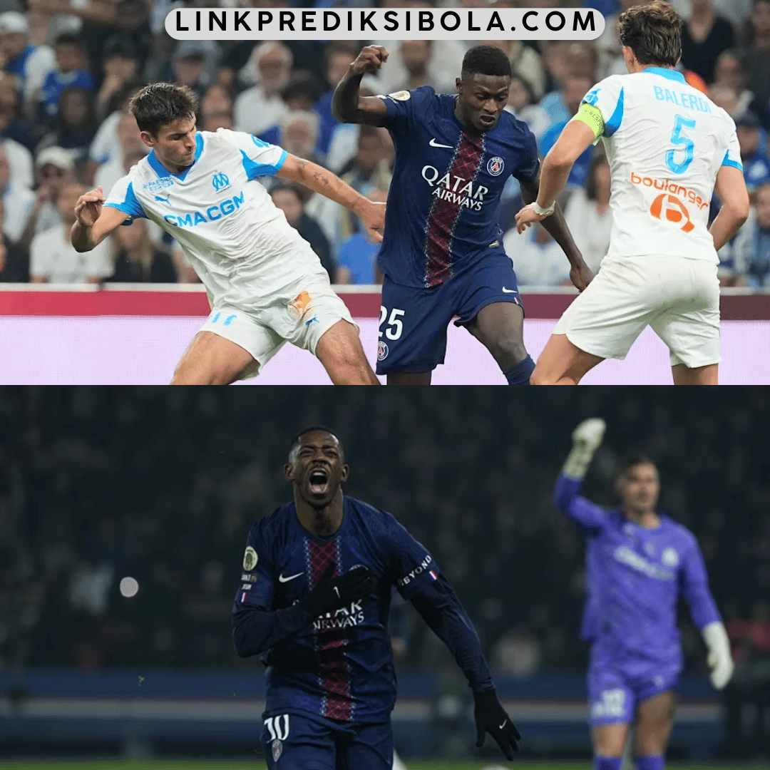 Hasil PSG vs Marseille 5-0, Dembélé Menggila di Ligue 1