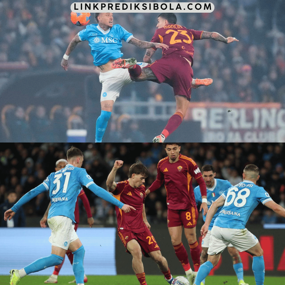 Hasil Liga Italia: Napoli vs AS Roma 2-2, Duel Sengit di Diego Armando Maradona