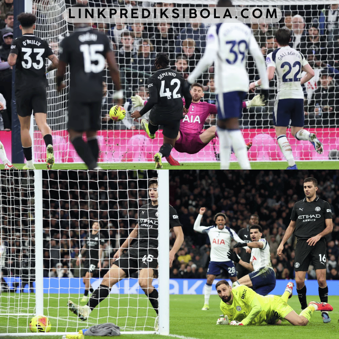 Tottenham vs Man City 2-2: Duel Sengit Berakhir Imbang di London